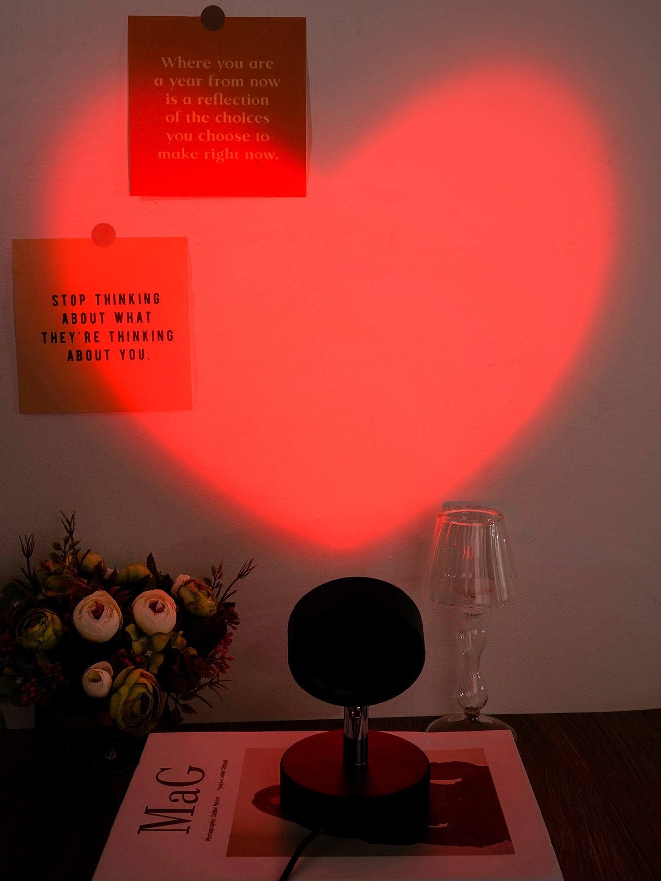 Romantic Red Heart Light