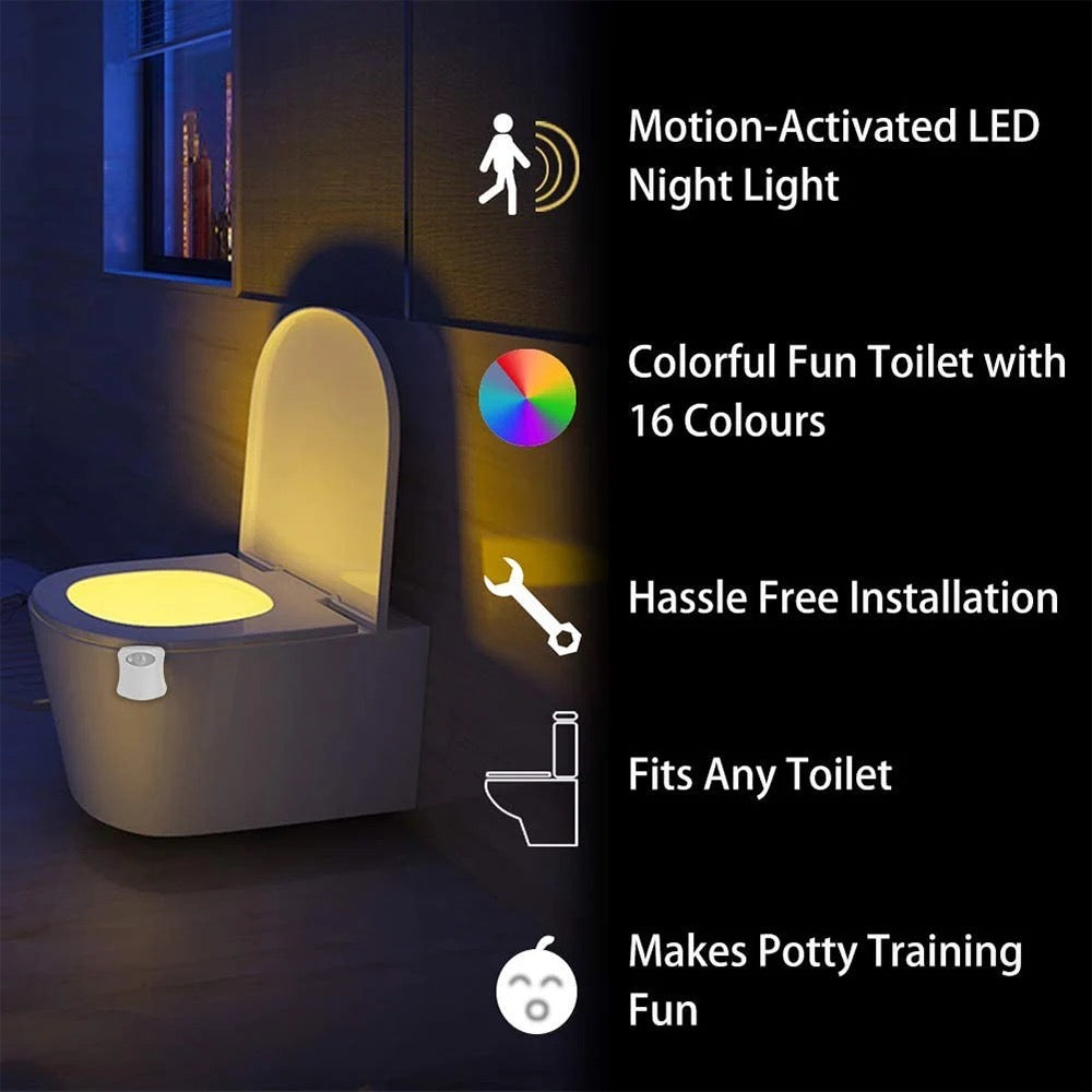 Toilet Motion Sensor Night Light